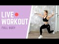 FULL BODY I Live home workout
