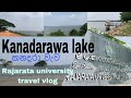 Kanadarawa lake  travel vlog from rajarata university  srilankan university students travel vlog