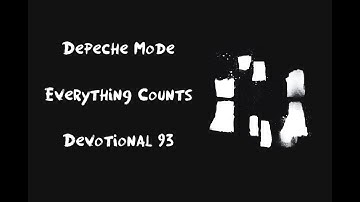 Playing Depeche Mode - Everything Counts Devotional 93 Live Keyboard Cover