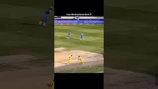 Shreyas iyer unbelievable run out 🔥✅ #viratkohli #indvsaus #championstrophy2025