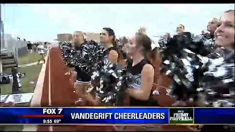 Vandegrift High cheerleaders