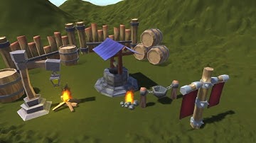 Unity 3D Asset: Free Medieval Props Pack