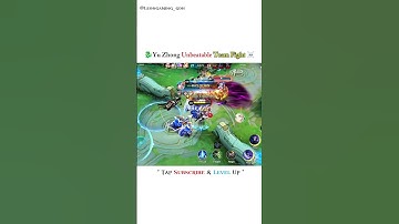 🐉 Yu Zhong Unbeatable Team Fight ☠️... || LEONGAMING_GDH || #mobilelegends #gaming #mlbb