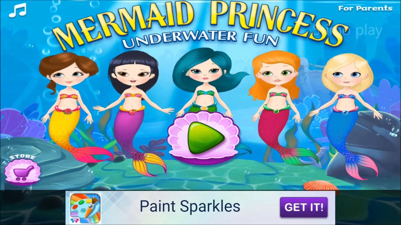 Fun Care Kids Game - Play Mermaid Princess Fun Adventure Game By TabTale