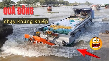 mãn nhãn xem ghe sà lan vượt cống ngăn mặn