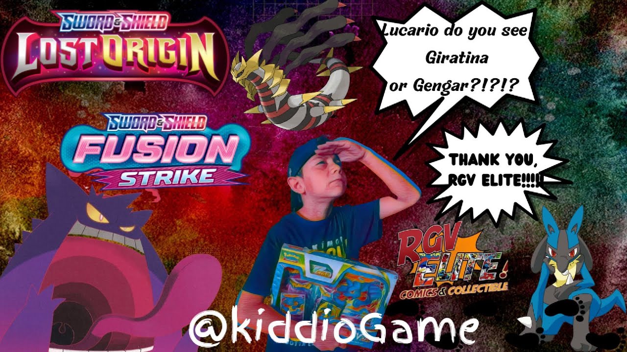 Giratina and Gengar Alt Art Hunt #lostorigin #fusionstrike # ...