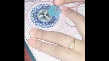 #satisfying #spirograph #drawing #spirography #design #diy #designart #reelsvideo #condsty