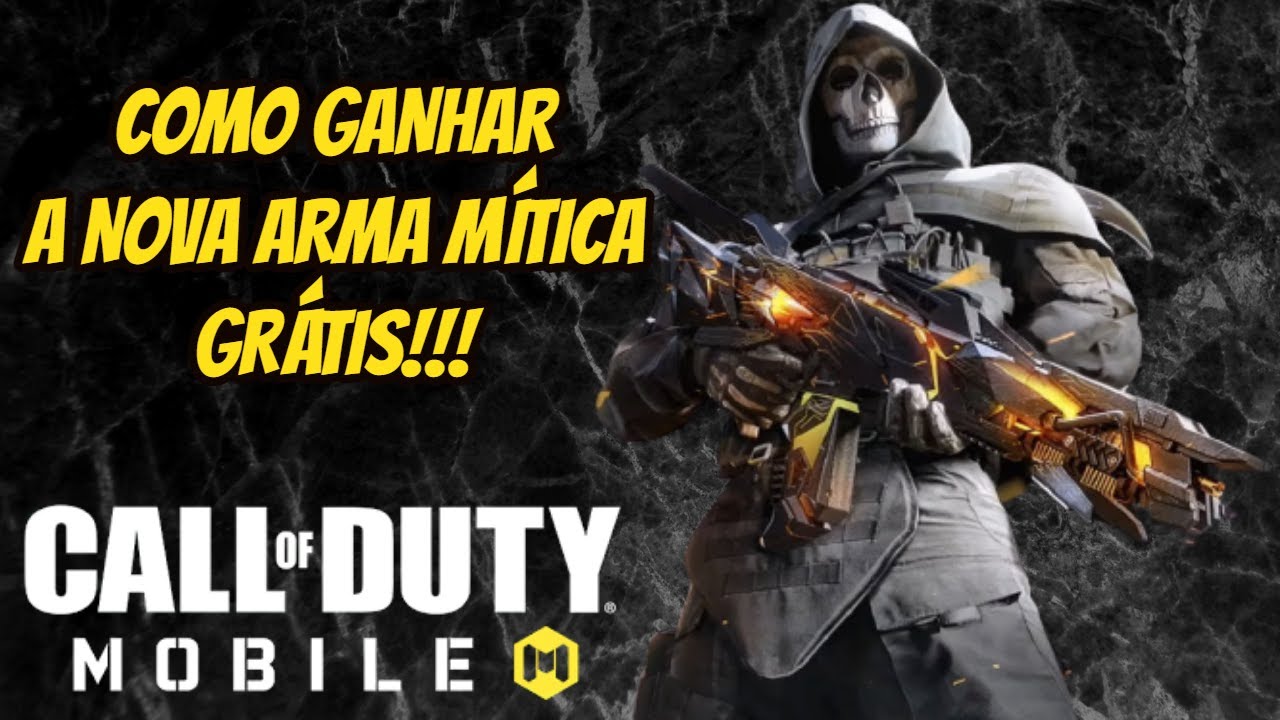 COMO GANHAR A NOVA ARMA MÍTICA E O GHOST GRÁTIS!!! CALL OF DUTY MOBILE ...