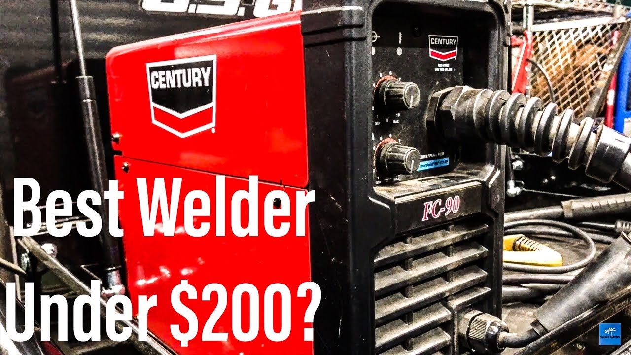 Century FC-90 Welder - A Great Option For The DIY’er - YouTube