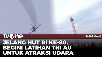 Jet Tempur F-16 dan Jupiter Aerobatic Team Ikuti Pelatihan Atraksi Udara Jelang HUT RI ke-80