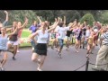 Highland Dancers Flash Mob, Public Gardens, Boston, 8/13/2011