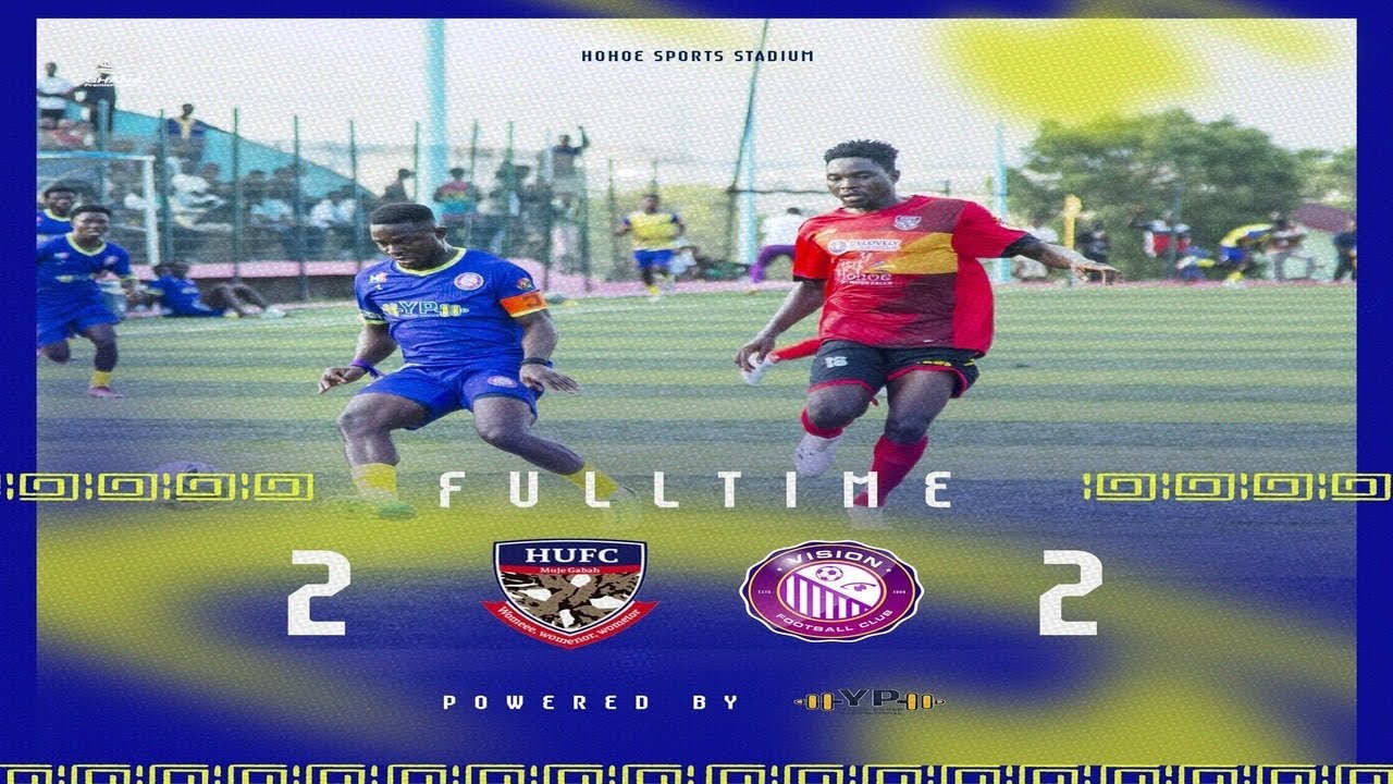 Match Highlights: Hohoe United FC vs Vision FC (2-2) | Away Draw | 2025-26 GPL Matchday 20