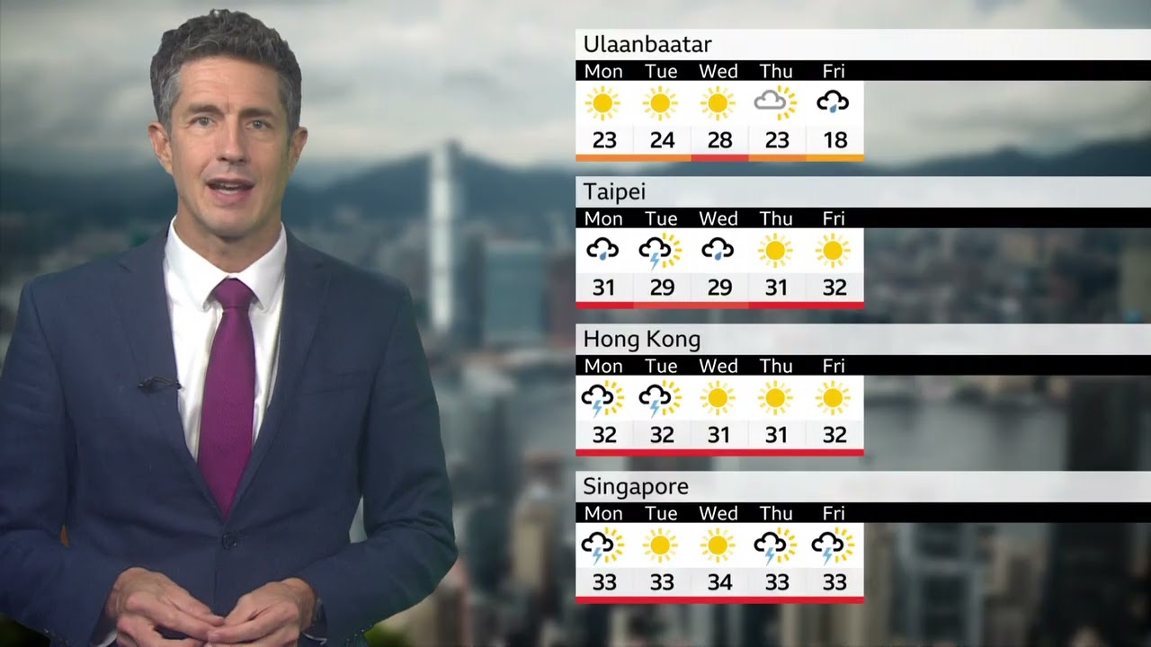 BBC Weather today in AUSTRALASIA – September 13th, 2026
