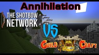 Minecraft Annihilation: Shotbow vs Guildcraft