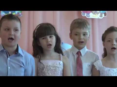 Концерт на выпускном из сада (2 камеры)
