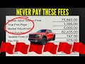 Fees You Should NEVER Pay When Buying a Car (2023)