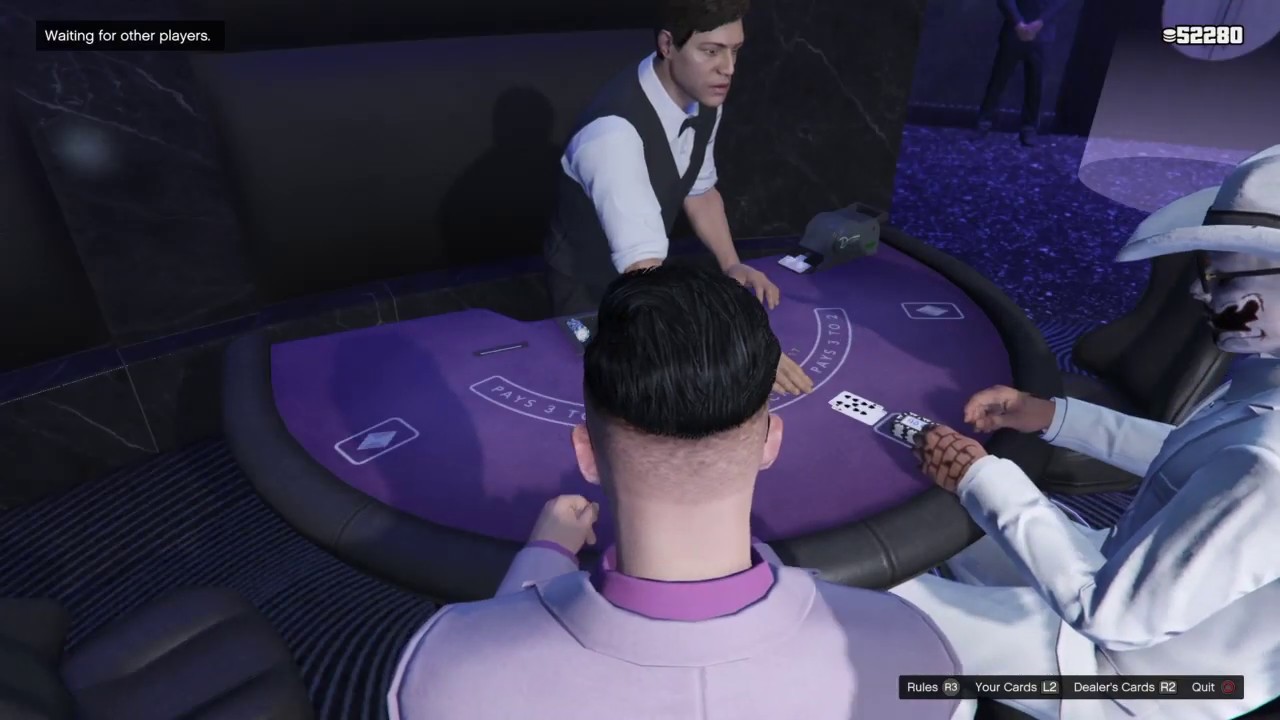 GTA CASINO HIGH ROLLER BLACKJACK YouTube
