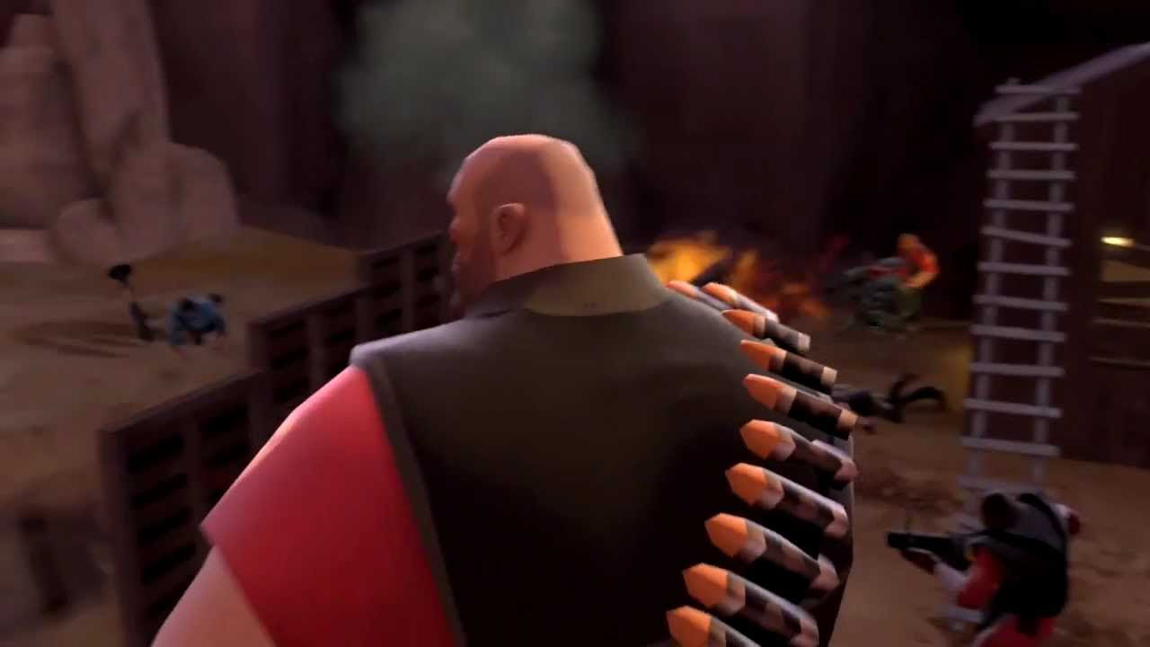 TF2 Heavy Eats Sandvich