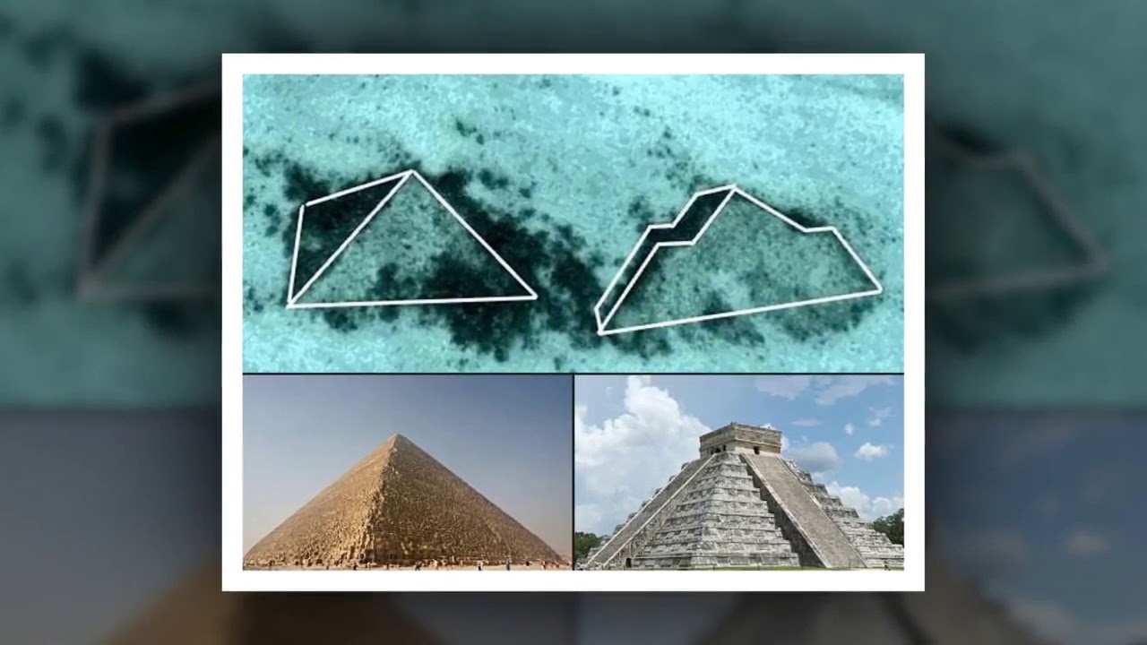 A set of mysterious Pyramids have been spotted on the ocean floor