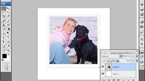 Learn Photoshop - How to Create a Polaroid Photo