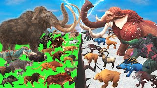 Prehistoric Animals Epic Battle Real Animal Vs Wild Stylized Animals Animal Revolt Battle Simulator screenshot 3