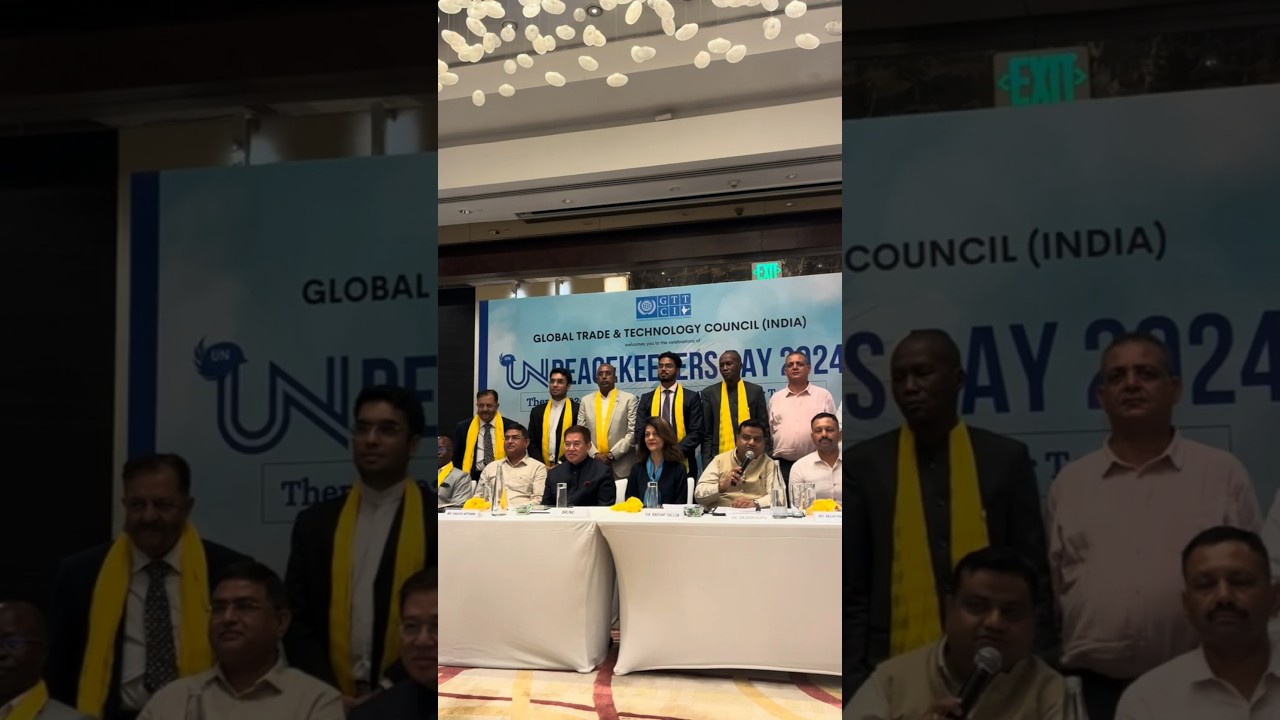 GTTCI UN Peacekeepers Day 2024 || Unveiling of Trade Directory 2024 || GTTCI