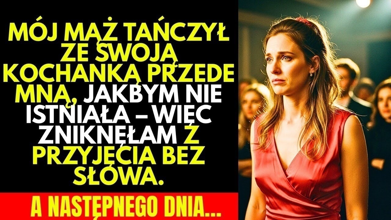 „Mamo, nikt cię nie widzi” – powiedziała Zofia, kiedy złapałam ją i Michała w róg sali weselnej. Potem zniknęła w tłumie, zostawiając mnie z mężem, który nawet nie próbował kłamać. To było osiem...