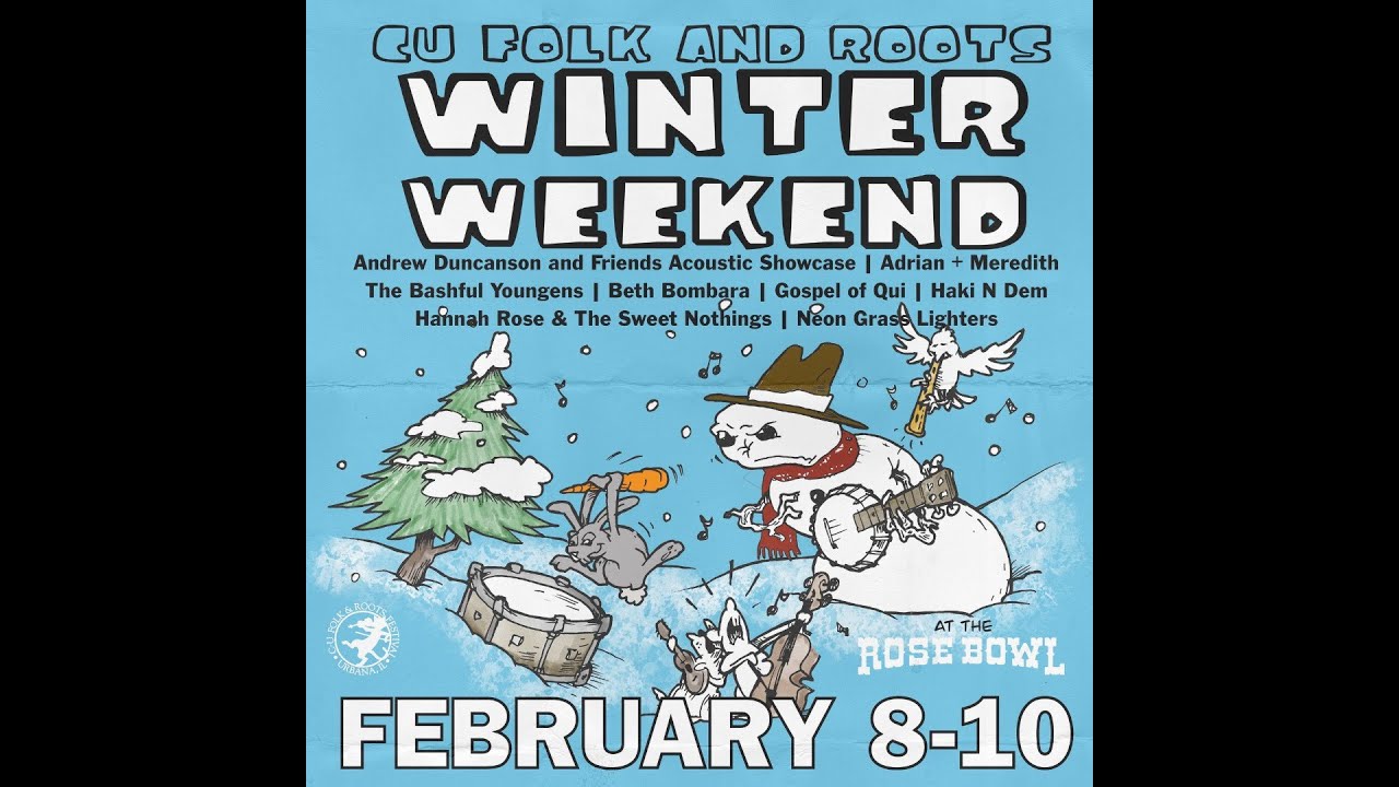 CU Folk & Roots Festival Winter Weekend 2024 (Saturday)