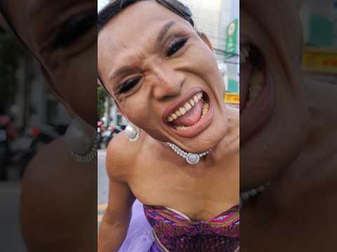 Жуть ! Транс Восставший Из Ада ))) Паттайя ! Ladyboy !