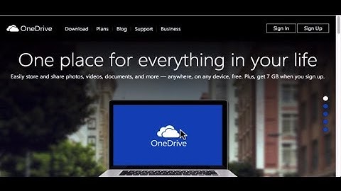 Microsoft OneDrive SkyDrive Windows Tutorial
