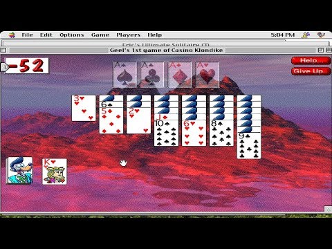 Eric's Ultimate Solitaire CD v1.3 (Macintosh game 1997)