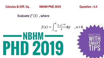 NBHM PhD 2019 | Find f 