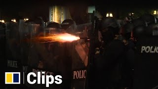 Thai police fire tear gas, rubber bullets in latest clash with protesters