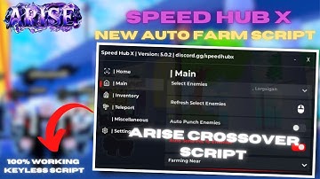 NEW Arise Crossover Script NO KEY - Auto Farm, Auto Attack, Dungeon, Pets & More