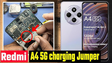Redmi A4 5g Charging Problem Solution | Poco C75 5g Charging Problem Jumper | Redmi a4 5g Charging 