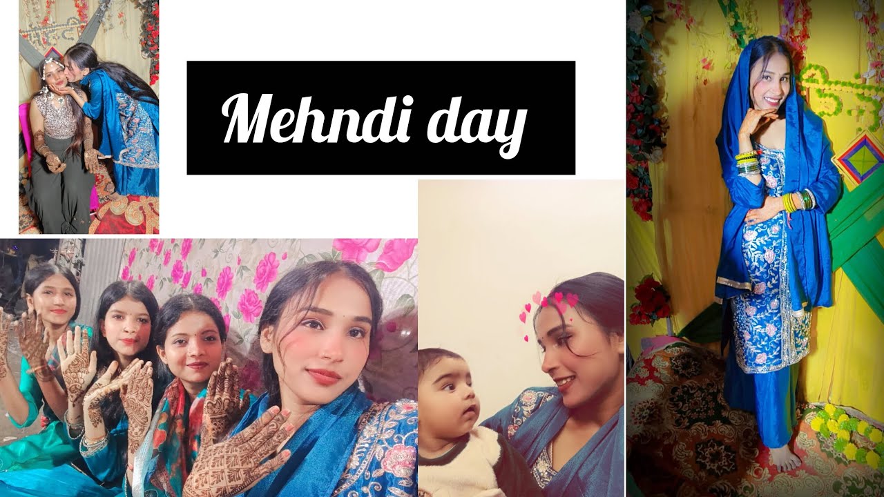 Mendhi day 🥹❤️#wedding #vlog #function #youtube 
