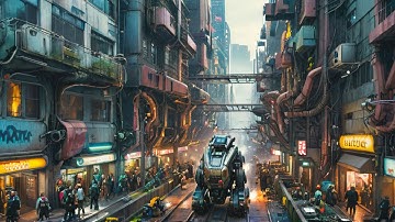 Blender with Stable Diffusion XL Tutorial - Dystopian future