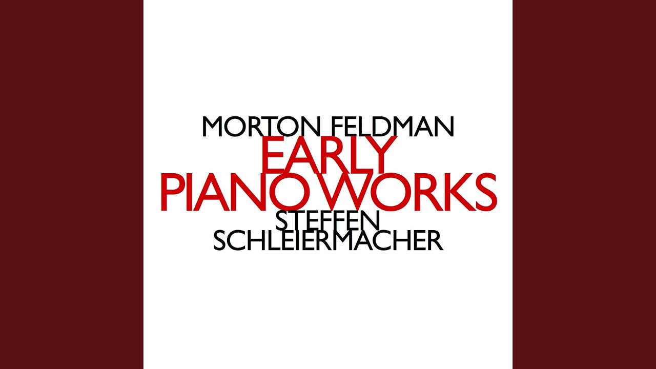 あれでもなくこれでもなく〜モートン・フェルドマンの音楽を知る(2 
