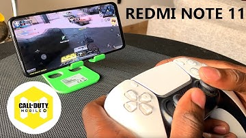 Redmi Note 11 - Playing Call Of Duty Mobile with a PS5 Controller | Graphic Quality: Medium