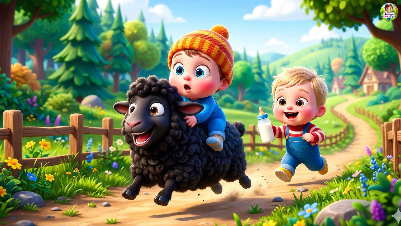 Baa Baa Black Sheep | Nursery Rhymes & Kids Songs | The Joy of Sharing! #tocoyolearning