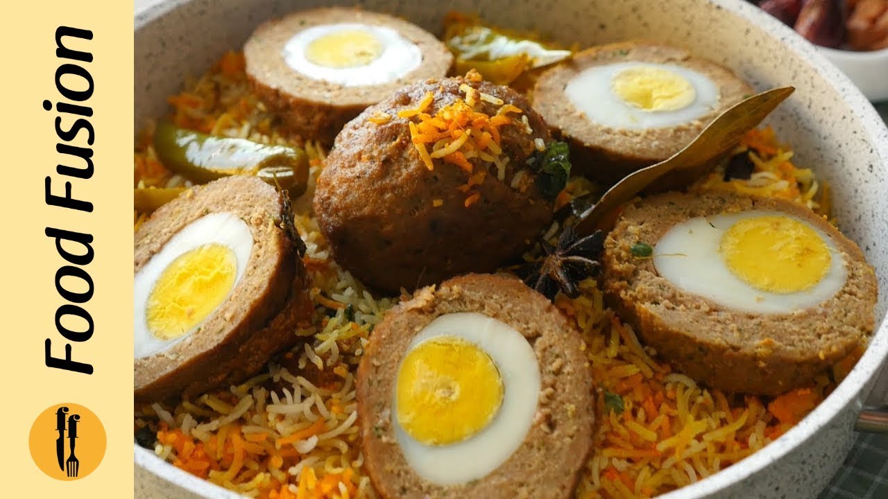 Nargisi Kofta Biryani Recipe By Food Fusion