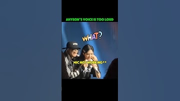 Chiquita struggling with ahyeon