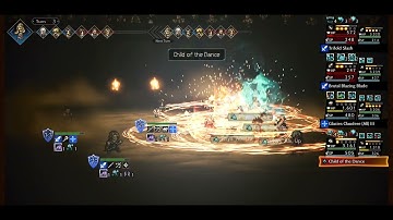 Octopath COTC F2P Killing Varkyn in 5 turns (almost 4)