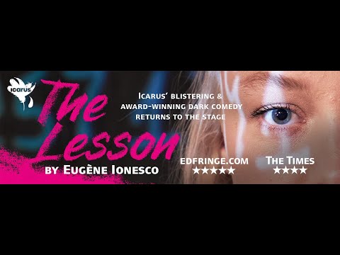 The Lesson Official Trailer - Touring The Uk And Ireland 9Th Sept-13Th Nov 2022