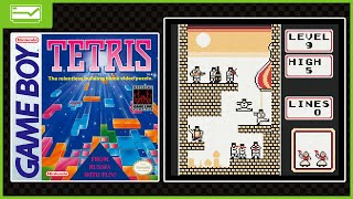 Tetris (Game Boy) - Musicians and Dancers intermissions scenes