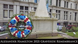 2021 Alexander Hamilton Graveside Remembrance
