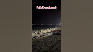 Thumbnail of night viewFultoli sea beach Chittagong #song #coversong #sea #tourism #viral #bangladesh #viral