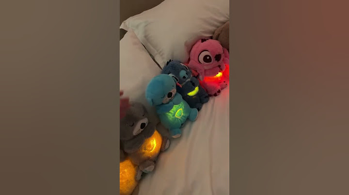 Urso de pelúcia que respira 😍