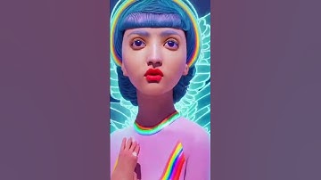 Cute Ai Animation That Will Make You 😱😱  created from Deforum #shorts #deforum #aianimation