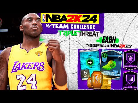 NBA 2K24 MyTEAM Challenge! FREE REWARDS ft Kobe Bryant (NBA 2K23 Gameplay)